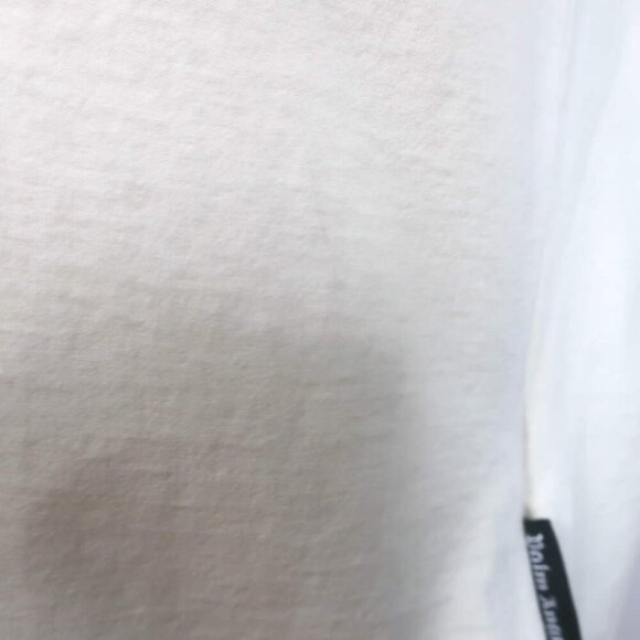 Palm Angels x Formula 1 Racing Monogram Tee Ivory Cotton Size Medium NEW - Picture 5 of 11